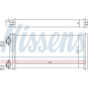 NISSENS 71928 Scambiatore di calore - sistema di riscaldamento senza tubi NISSENS 71928 Scambiatore di calore - sistema di riscaldamento senza tubi