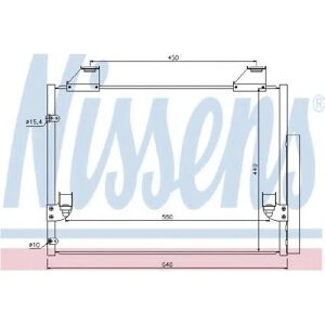 Toyota Hilux 2.5 D - Aluminium A/C Condenser Toyota Hilux 2.5 D - Aluminium A/C Condenser