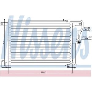 Nissens 94346 Aluminum A/C Condenser - Car Air Conditioning Part Nissens 94346 Aluminum A/C Condenser - Car Air Conditioning Part