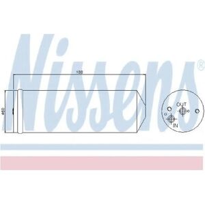 NISSENS 95065 Filtro Ar Condizionata in Alluminio - Filtro Ar Condizionata NISSENS 95065 Filtro Ar Condizionata in Alluminio - Filtro Ar Condizionata