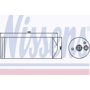 Nissens 95362 - Essiccatore clima per Chrysler/Dodge 2.4 Nissens 95362 - Essiccatore clima per Chrysler/Dodge 2.4
