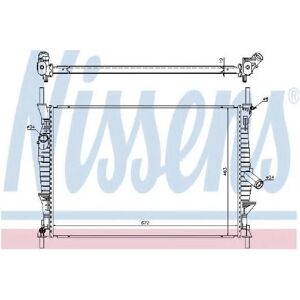 Nissens Ford Transit Aluminium Radiator - 69240 Nissens Ford Transit Aluminium Radiator - 69240