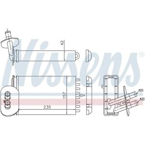 Nissens 73977 Riscaldatore - Scambiatore di calore interno per VW T4 Nissens 73977 Riscaldatore - Scambiatore di calore interno per VW T4
