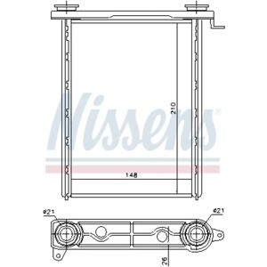Nissens Modell 73343 Heizkern - Heizkern Nissens Modell 73343 Heizkern - Heizkern