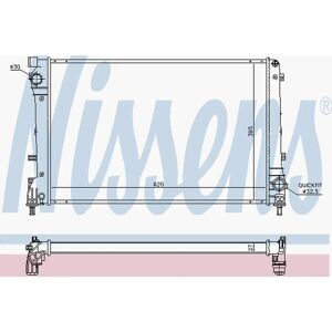 Nissens 617863 Aluminium Radiator - Car Cooling System Nissens 617863 Aluminium Radiator - Car Cooling System