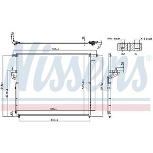 Nissens 940266 Condenseur de Climatisation - Ford Ranger Mk3 - Publicité Nissens 940266 Condenseur de Climatisation - Ford Ranger Mk3 - Publicité