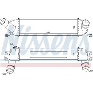 Nissens Modello 96458 Intercooler - Raffreddamento ad aria in alluminio Nissens Modello 96458 Intercooler - Raffreddamento ad aria in alluminio