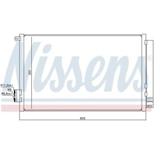 Nissens 940396 - Klimakondensator für Fiat 500L Nissens 940396 - Klimakondensator für Fiat 500L