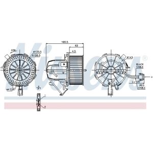 Nissens Ventilatore Interno 87075 - Ventilatore interno Nissens Ventilatore Interno 87075 - Ventilatore interno