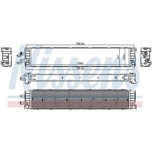 Radiatore in alluminio NISSENS 606401 - A4 B9/A5 B9 Radiatore in alluminio NISSENS 606401 - A4 B9/A5 B9