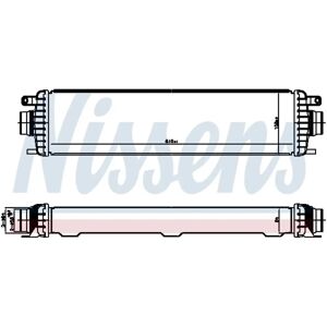 Nissens 961546 Intercooler - Luftgekühlter Aluminium-Kühler mit Kunststoff-Wasserbehälter Nissens 961546 Intercooler - Luftgekühlter Aluminium-Kühler mit Kunststoff-Wasserbehälter