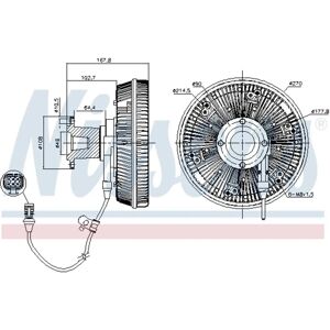 NISSENS 86228 Embrayage de ventilateur de radiateur - Ventilateur de radiateur - Publicité NISSENS 86228 Embrayage de ventilateur de radiateur - Ventilateur de radiateur - Publicité