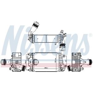 Intercooler NISSENS 961598 - Refroidi à air, compatible Porsche - Publicité Intercooler NISSENS 961598 - Refroidi à air, compatible Porsche - Publicité