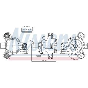 NISSENS - G904048010 - 12V - Electrical - Water pump NISSENS - G904048010 - 12V - Electrical - Water pump