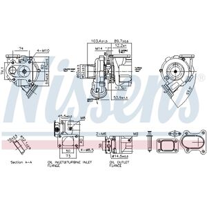 NISSENS 93764 Turbocompresseur - Gaz d'échappement, refroidi à l'huile, pneumatique - Publicité NISSENS 93764 Turbocompresseur - Gaz d'échappement, refroidi à l'huile, pneumatique - Publicité