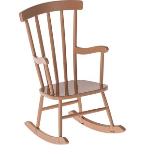 Chaise à bascule Maileg Miniature Rose Poudre Foncé - Fauteuil à bascule - Publicité Chaise à bascule Maileg Miniature Rose Poudre Foncé - Fauteuil à bascule - Publicité