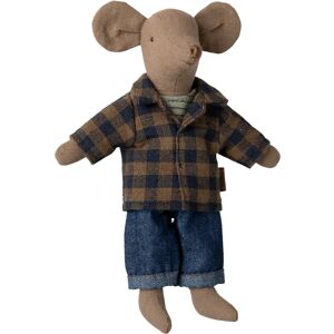 Maileg Papa Souris - Poupée Marron Clair - 15cm - Publicité Maileg Papa Souris - Poupée Marron Clair - 15cm - Publicité