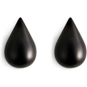 Normann Copenhagen Dropit Ganci da Parete - Grande Nero (Set da 2) Normann Copenhagen Dropit Ganci da Parete - Grande Nero (Set da 2)