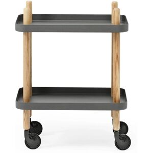 Normann Copenhagen Block MørkGrå Stål Tre Sidebord - Produkttype Normann Copenhagen Block MørkGrå Stål Tre Sidebord - Produkttype