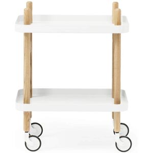 Normann Copenhagen Blokk - Hvit - Simon Legald - Serveringsvogn Normann Copenhagen Blokk - Hvit - Simon Legald - Serveringsvogn