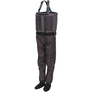 Buzo de pesca con pies de medias Kinetic X5 Boulder Grey - XL - Chubasquero para pesca outdoor Buzo de pesca con pies de medias Kinetic X5 Boulder Grey - XL - Chubasquero para pesca outdoor