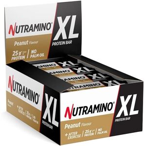 Nutramino Nutra XL Proteinbar - Sjokolade og Peanøtt, 74G Nutramino Nutra XL Proteinbar - Sjokolade og Peanøtt, 74G