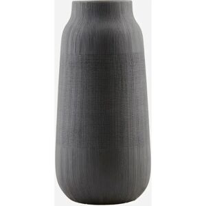 House Doctor - Groove Vase - Svart - 16x35 cm - Vase House Doctor - Groove Vase - Svart - 16x35 cm - Vase