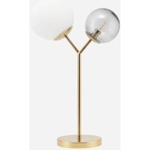 Society of Lifestyle Messing Dobbelt Glas Bordlampe - Bordlampe Society of Lifestyle Messing Dobbelt Glas Bordlampe - Bordlampe