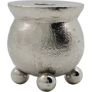 House Doctor - Klassisk lysestake - 8cm Sølv House Doctor - Klassisk lysestake - 8cm Sølv