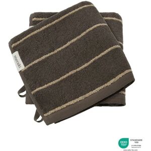 Meraki - Bomullshandduk - Armé - 50x100cm - Set av 2 Meraki - Bomullshandduk - Armé - 50x100cm - Set av 2