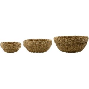 House Doctor Otta 3-pack Opbevaringskurve - Naturlig/Søgræs House Doctor Otta 3-pack Opbevaringskurve - Naturlig/Søgræs
