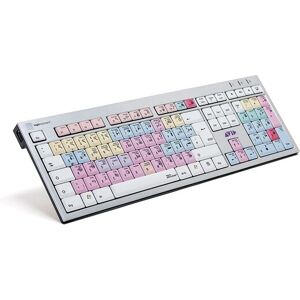 Logickeyboard Avid Pro Tools Tastiera - Nero, Argento - USB, Tedesco Logickeyboard Avid Pro Tools Tastiera - Nero, Argento - USB, Tedesco