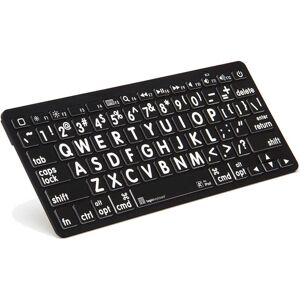 Logickeyboard LKB-LPWB-BTON-DE - Clavier Bluetooth - Publicité Logickeyboard LKB-LPWB-BTON-DE - Clavier Bluetooth - Publicité