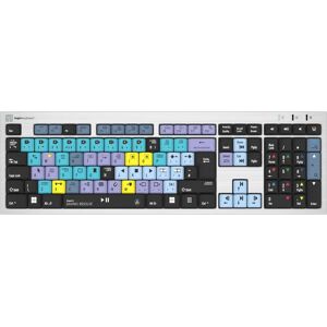 Logickeyboard - LKB-RESC-AJPU - Argent - DE-QWERTZ - clavier et souris - Publicité Logickeyboard - LKB-RESC-AJPU - Argent - DE-QWERTZ - clavier et souris - Publicité
