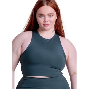 Girlfriend Collective Dylan Moss Green Sports Bra - XXXL - Medium-impact support Girlfriend Collective Dylan Moss Green Sports Bra - XXXL - Medium-impact support