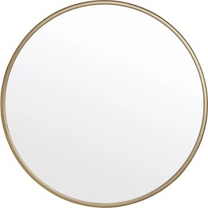 Miroir rond en or de 80cm Nordal - Miroir - Publicité Miroir rond en or de 80cm Nordal - Miroir - Publicité