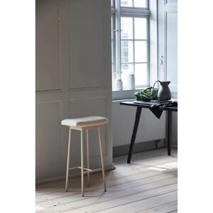 Tabouret de bar Nordal Zala - Fer, Polyester, Teddy - 72 cm - Publicité Tabouret de bar Nordal Zala - Fer, Polyester, Teddy - 72 cm - Publicité
