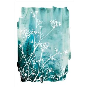 Malerifabrikken Grass 2 Blå - Plakat - 30X40 Malerifabrikken Grass 2 Blå - Plakat - 30X40