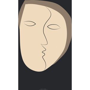 Malerifabrikken Plakat Face It 1 - Svart - 30x40cm Malerifabrikken Plakat Face It 1 - Svart - 30x40cm