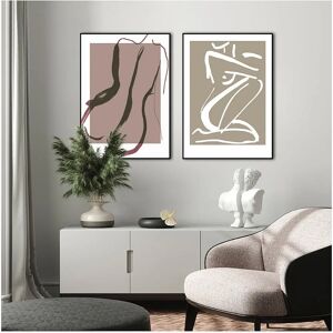 Malerifabrikken Sketch no 3 Plakat - Brun - 70X100 - Plakat Malerifabrikken Sketch no 3 Plakat - Brun - 70X100 - Plakat
