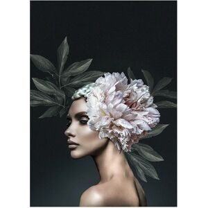 Malerifabrikken Floral Diva Plakat - 30X40 - Sort Malerifabrikken Floral Diva Plakat - 30X40 - Sort