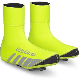 GripGrab RaceThermo Hi-Vis Waterproof Overshoes - Fluo Yellow - XXXL GripGrab RaceThermo Hi-Vis Waterproof Overshoes - Fluo Yellow - XXXL