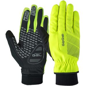 GripGrab Ride Windproof Hi-Vis Winter Gloves - XL Fluo Yellow - Gloves GripGrab Ride Windproof Hi-Vis Winter Gloves - XL Fluo Yellow - Gloves