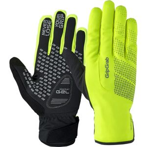GripGrab Waterproof Hi-Vis Winter Gloves - Fluo Yellow - XL GripGrab Waterproof Hi-Vis Winter Gloves - Fluo Yellow - XL