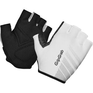 GripGrab Ride Lightweight Padded Short Finger Gloves - White - Cycling Gloves GripGrab Ride Lightweight Padded Short Finger Gloves - White - Cycling Gloves