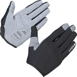 GripGrab Women’s Shark Gloves - Padded Full Finger - Black GripGrab Women’s Shark Gloves - Padded Full Finger - Black