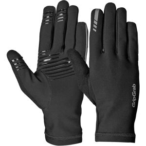 GripGrab Black Insulator 2 Gloves - Spring-Autumn Cycling Wear GripGrab Black Insulator 2 Gloves - Spring-Autumn Cycling Wear
