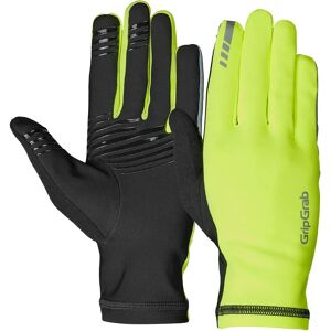 GripGrab Insulator 2 Hi Vis Yellow Gloves - Spring-Autumn GripGrab Insulator 2 Hi Vis Yellow Gloves - Spring-Autumn
