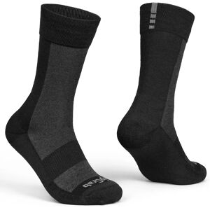 GripGrab Alpine Merino High Cut Winter Socks - Black - M - Socks GripGrab Alpine Merino High Cut Winter Socks - Black - M - Socks