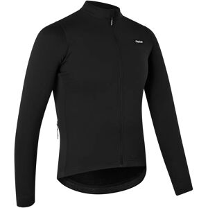 GripGrab Gravelin Merinotech Thermal Long Sleeve Jersey - Black - L - Cycling Jersey GripGrab Gravelin Merinotech Thermal Long Sleeve Jersey - Black - L - Cycling Jersey